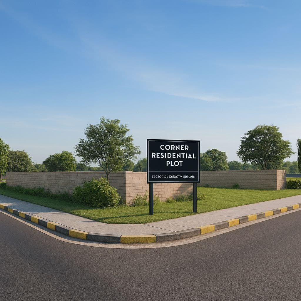 Corner Residential Plot (200 sq. yd.)